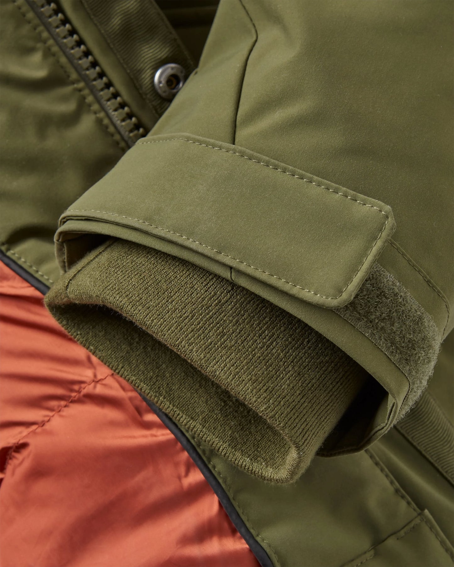 Baltic Recycled Insulated Parka - Khaki Green