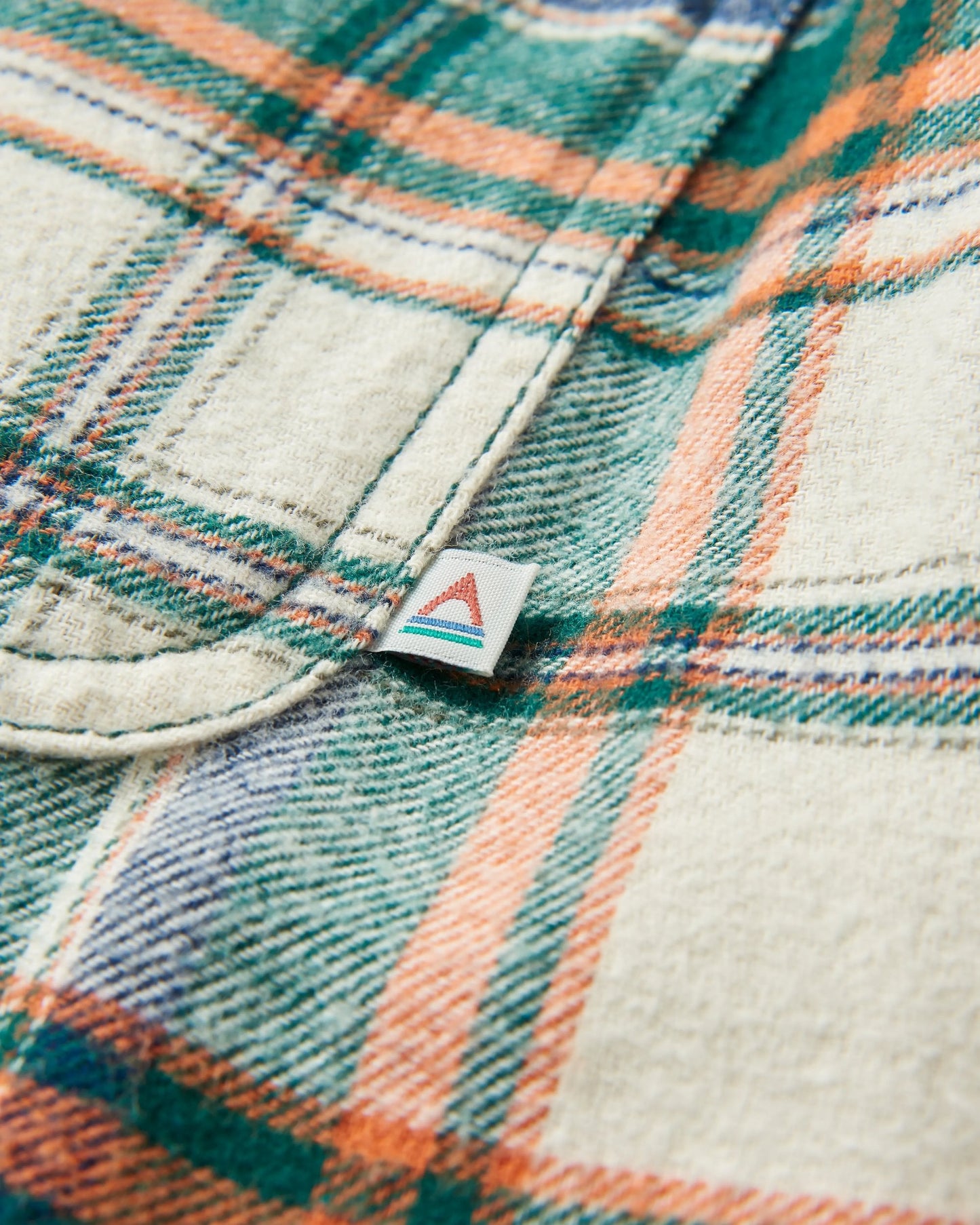 Freestyle Sherpa-Lined Shirt Jacket - Birch/Rain Forest Check