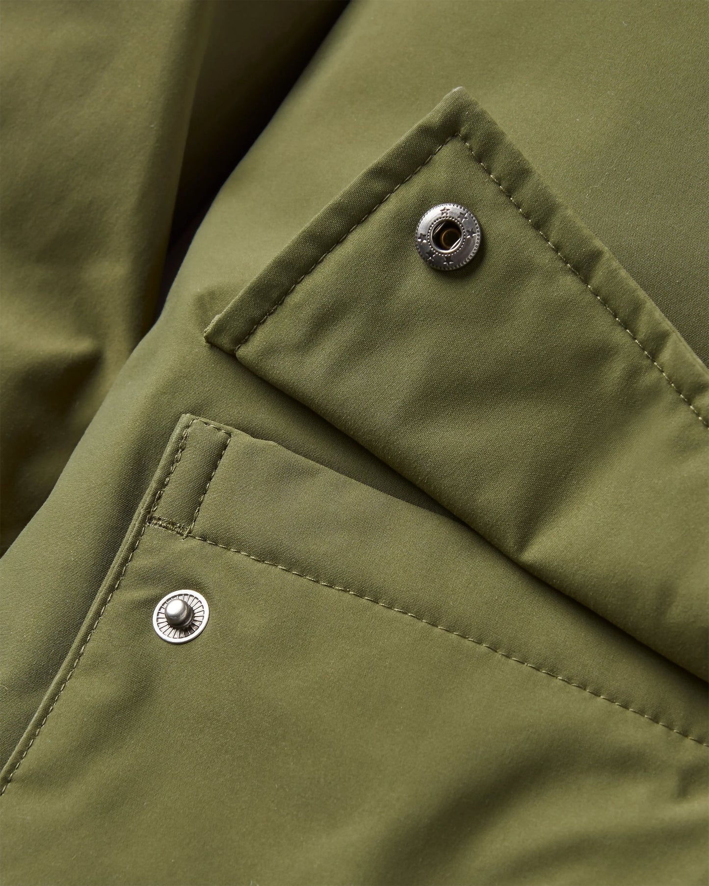 Baltic Recycled Insulated Parka - Khaki Green