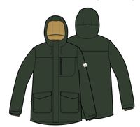 Rainier Waterproof Parka - Fir Tree